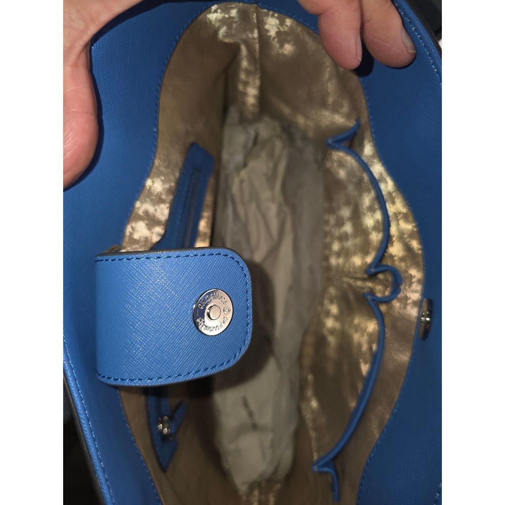 Karl Lagerfeld Paris Blue Choupette Cat Face Saffiano Tote Bag Sunglasses Heart - Picture 10 of 10